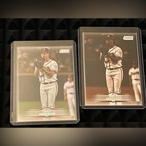 GREG MADDUX 2025 TOPPS STADIUM BASEBALL-SEPIA PARALLEL